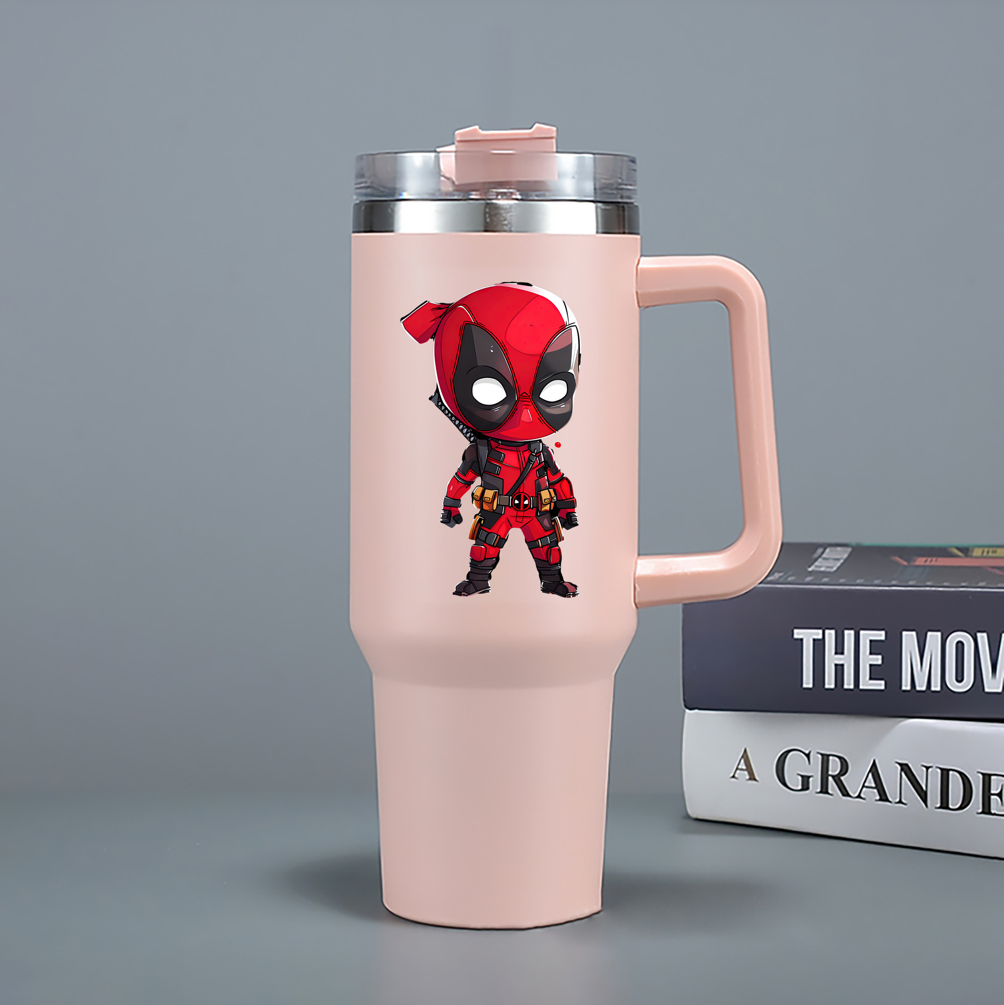 （画像用） Deadpool デッドプール 1200mL車用タンブラー（カラープリント）
